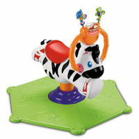 Fisher Price Bounce And Spin Zebra