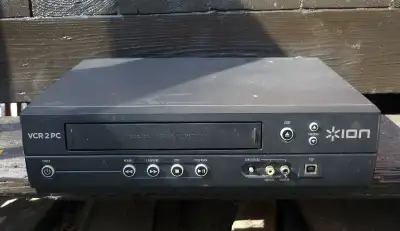 Very clean and works. Model is the ION VCR2PC 80 dollars