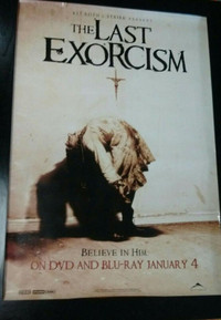 THE LAST EXORCIST   STUDIO POSTER    26 X 45 INCHES