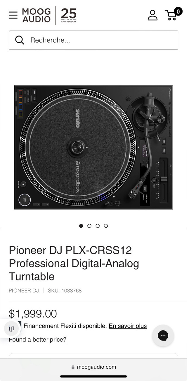 Pioneer DJ PLX-CRSS12 dans Équipement pour DJ et sonorisation  à Ville de Montréal