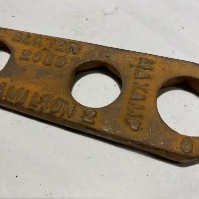 7” antique wrench tool•auto repairs hubcap tool Pick up Callander