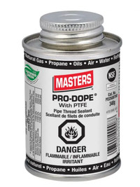 MASTERS Pro-Dope Pipe Thread Sealant BrushTop Can - 250 ml