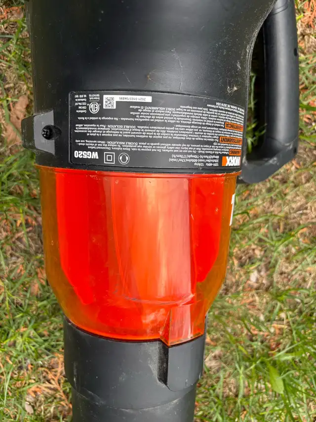 leaf blower, electric,  worx in Lawnmowers & Leaf Blowers in Kingston - Image 3