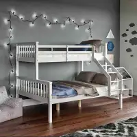 Bunk Bed With Mattresses.