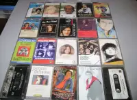 20 cassettes Francophone pour $20