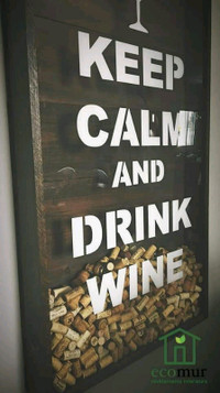 Déco Vino Keep Calm and Drink Wine !
