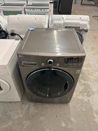 Laveuse LG frontale gris washer frontload grey