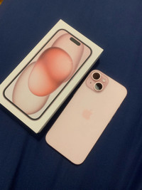 Iphone 15 pink 128gb