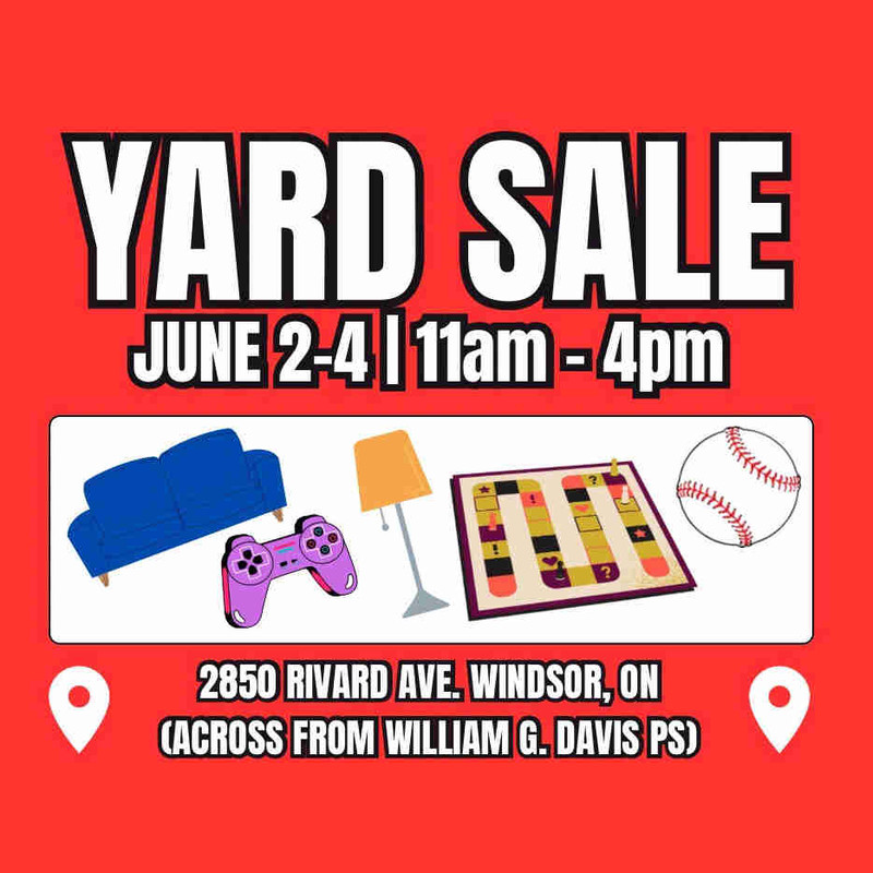 YARD SALE / MOVING SALE Garage Sales Windsor Region Kijiji