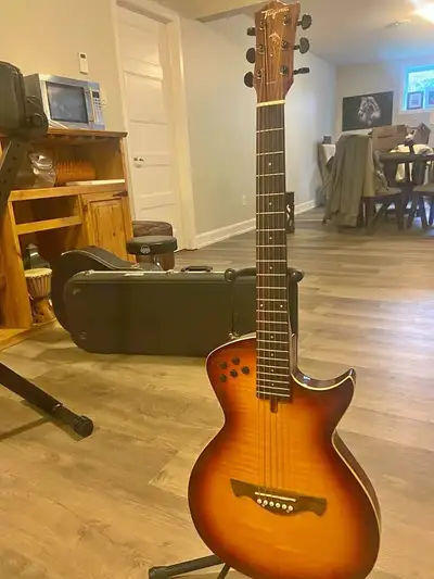 Tagima Modena Steel Hybrid Electric-Acoustic, View more