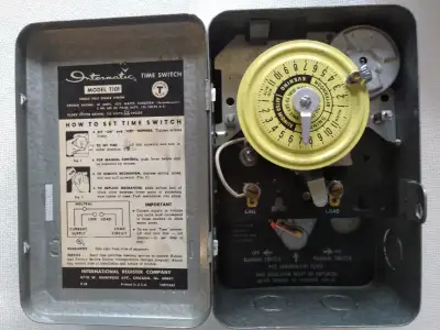 Intermatic Mechanical Timer 24 Hour 40amp 120V- T101, View more