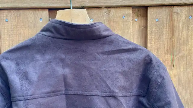 Faux Suede Jacket, New with Tags, XL mens. Dark grey. in Men's in City of Toronto - Image 7