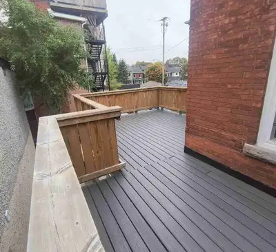 Classic Hintonburg architecture with high ceilings, modern amenities & appliances. Central Air-condi...