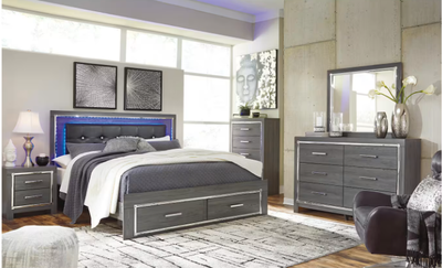Lodanna 5 Piece Storage Panel Bedroom - King, View more