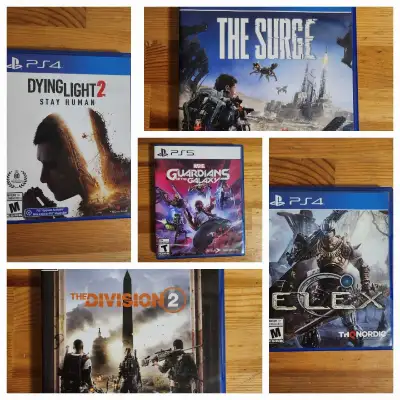 PS4/PS5 Sony Playstation Videogames Lot - Games and Consoles, View more