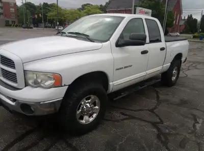 2005 Dodge Ram 2500 Laramie Diesel 4x4 quad cab short box $25000