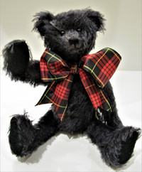 "SCOTTY", CANADIAN ARTIST, MOHAIR JOINTED BEAR (#135)