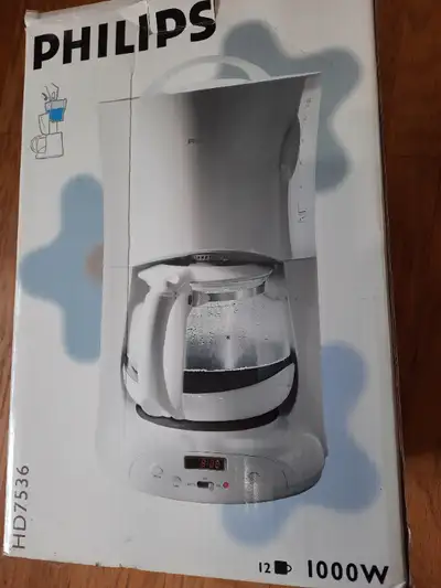 12 cup coffee maker $10 obo. Philips. White., View more