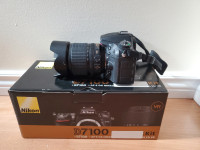 Nikon D7100 with 18-105 VR lens