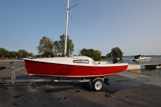 Sirocco 15 Sailboat and trailer in Sailboats in Trenton - Image 2