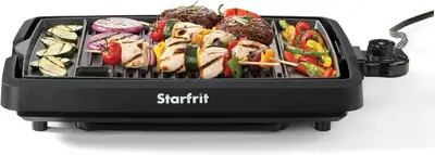 Used Good Starfrit Rock Indoor Electric BBQ Grill - Smokeless No, View more