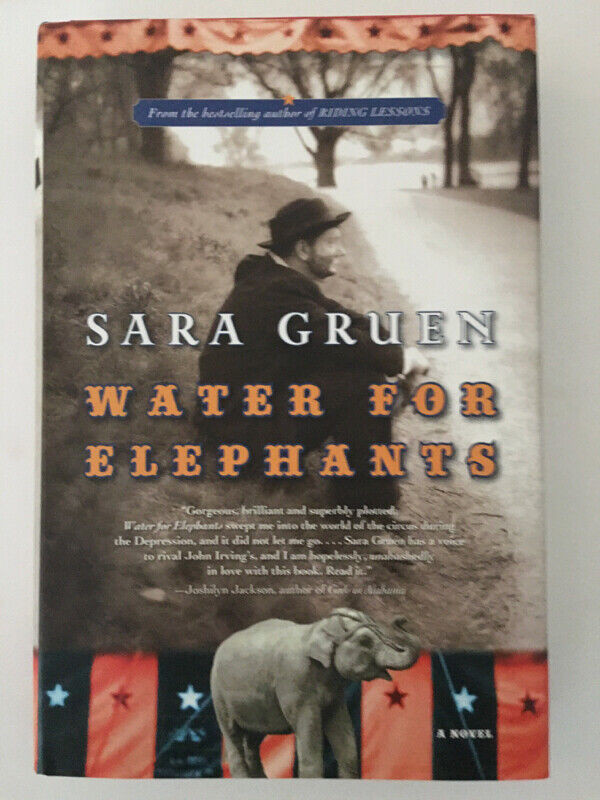 Water For Elephants by Sara Gruen dans Ouvrages de fiction  à Ville de Montréal