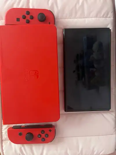 Nintendo Switch OLED Mario Red Edition, View more