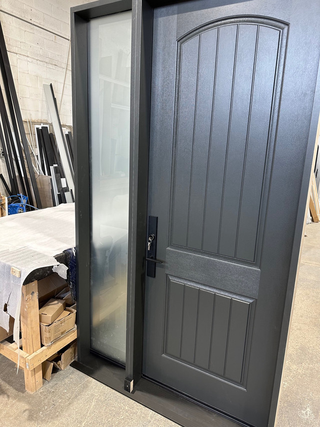Brand new 8 foot tall fiberglass door  in Windows, Doors & Trim in City of Toronto - Image 2