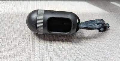 Brand New Dog Black Waste Bag Dispenser with Strap, View more