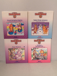 Lot of 4 Vintage 1985 World of Teddy Ruxpin Hardcover Books