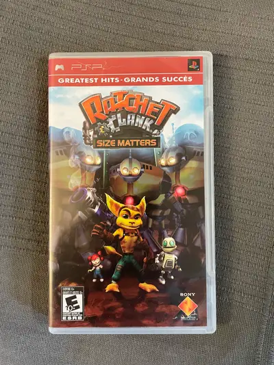 Ratchet and Clank Size Matters PSP video game, View more