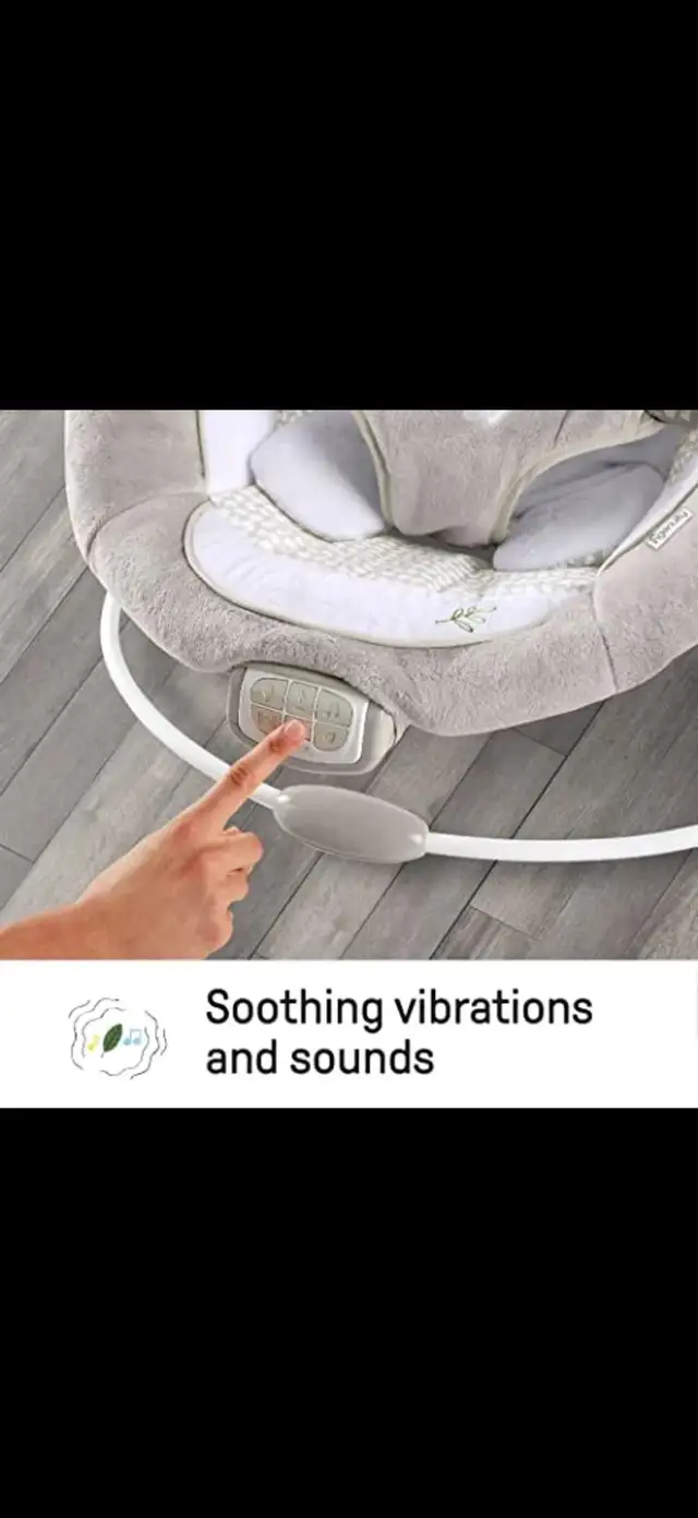 Vibrating Baby Bouncer Seat with Music in Other in Mississauga / Peel Region - Image 10