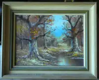 Fall Landscape Oil Painting