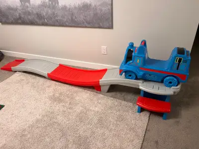 Good used condition, some stickers peeling, otherwise great shape. Used indoors only.