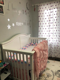 Baby girl bedding set