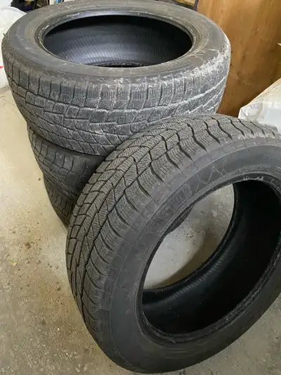 Winter tires, used for one season.
