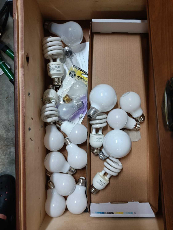 LED and CFL Bulbs in Indoor Lighting & Fans in Victoria