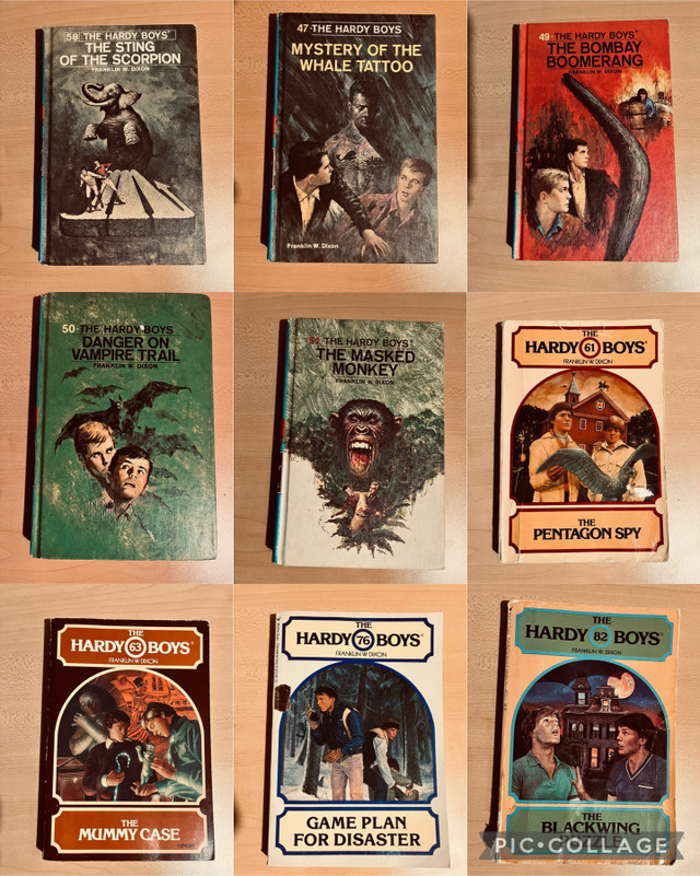 The Hardy Boys books - hardcover $5 each  in Fiction in Cambridge - Image 2