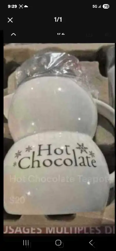Hot Chocolate Teapot, View more