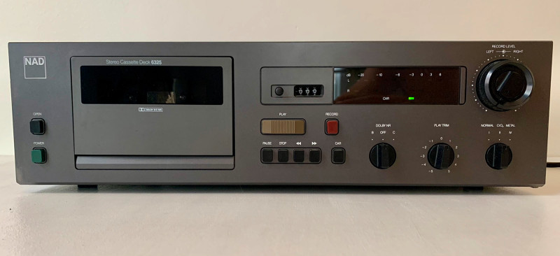 Used, NAD 6325 Cassette Deck Not working for sale  