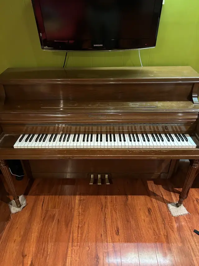 Mason & Risch Upright Piano in Pianos & Keyboards in City of Toronto - Image 2
