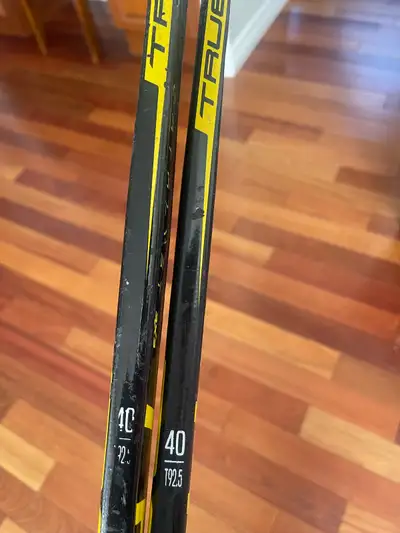 True left handed 40 flex hockey sticks - 2, View more