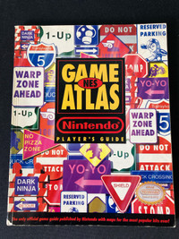 Vintage Nintendo NES Game Atlas Player's Guide Book Magazine 