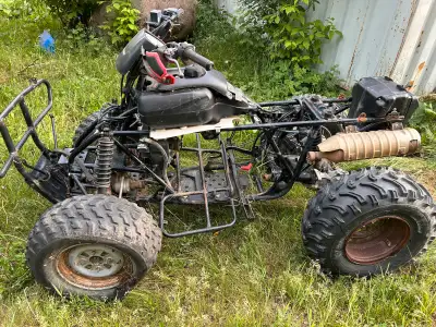 It has A BRAND NEW REAR DIFF FROM HONDA WITH NO USE SINCE INSTALLING IT.. pulled motor out because w...