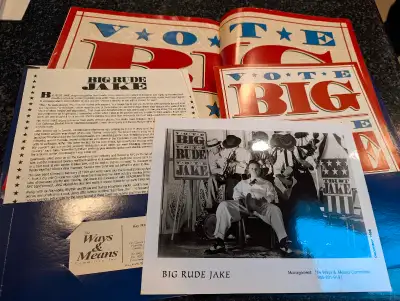 BIG RUDE JAKE - PROMOTIONAL KITS ( 2  available ), View more
