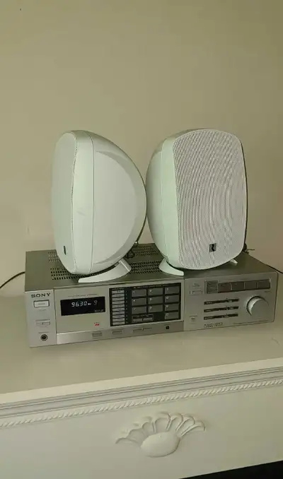 Vintage SONY Receiver & Russound Speakers -STR-VX350 & Acclaim 5, View more