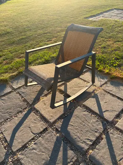 2 Rocking patio chairs, View more