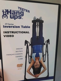 Teeter hang ups inversion table EP 850 like new