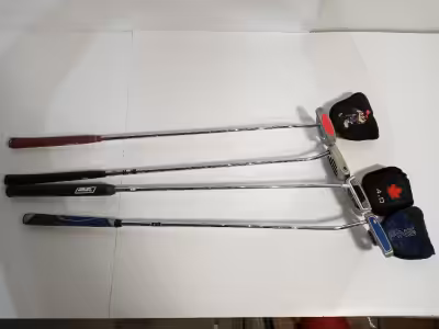 Ping Taylor Made Zebra Golf Putters PING G5i CRAZ E BLACK DOT PUTTER GOLF CLUB STEEL RH 35" $100 SOL...