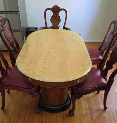 Dining Room Table and Chairs free, View more